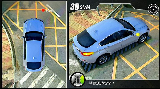 Kit 4 Cameras Vue Dessus Vehicule 360 Angle Cameras 180