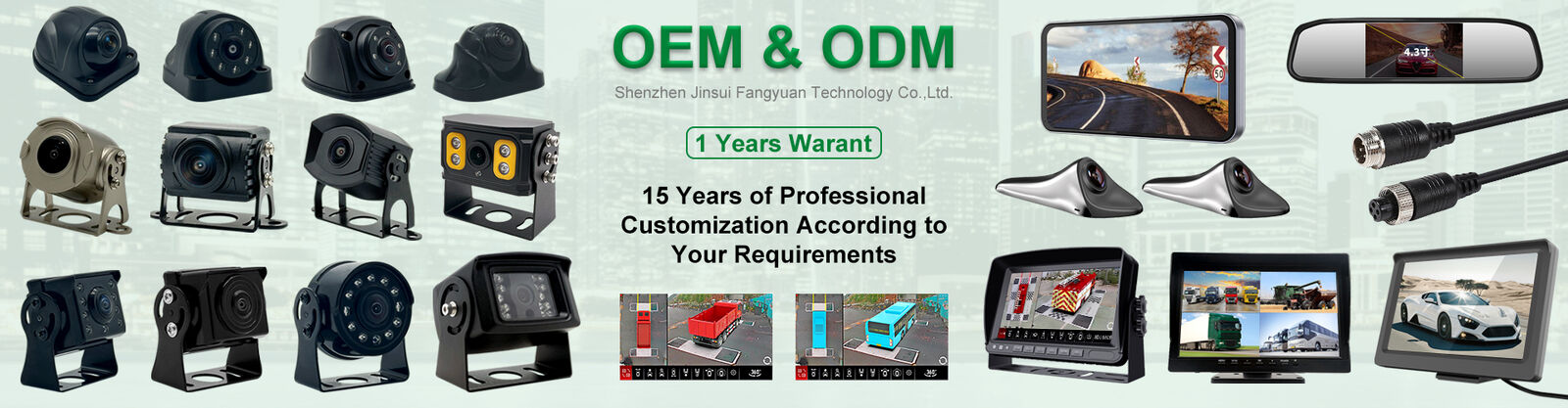 Caméra de voiture de vue d'oiseau