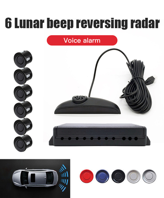 qualité  Reverse Parking Sensor Systems 0.3m To 2.3m Distance Detection Beep Voice Warning usine