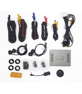 360° 3D Panoramic Car Camera Kit HD 1080P Surround View Parking Aid Bird Eye View Full Vehicle Coverage Warranty Included
