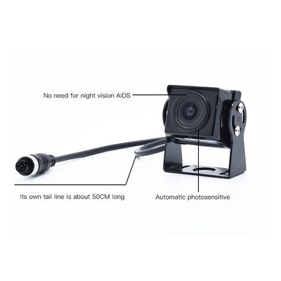 10.1 Inch 4-Channel Split Screen Car DVR Monitor, AHD Reverse Camera System, Night Vision Front & Rear View Monitoring for Trucks