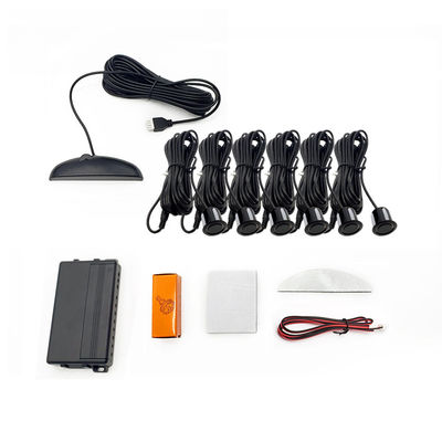 Universal 6 Probes car parking sensor kit with voice alarm LED display