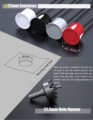 Système de stationnement radar à 8 capteurs à couverture complète avec affichage LED et avertissement sonore pour voiture et camion