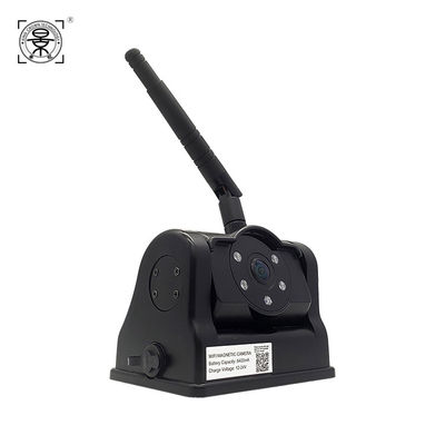 Caméra de sécurité portable de 6800 mAh Wifi pour voiture réglable à angle inverse Caméra de sécurité sans fil