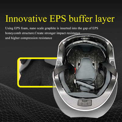 Casque de moto léger en fibre de carbone – Haute performance et élégant