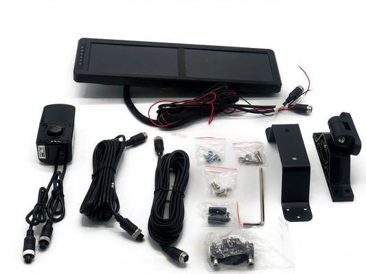 15Écran IPS de 88 pouces Véhicule Rétroviseur électronique avec enregistrement HD AHD 1080P et DC 9V ~ 36V Grande tension pour camions