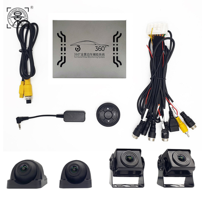 La caméra VGA de voiture de vue d'oiseau de BG-BHT-5000L 170deg connectent le kit inverse de came