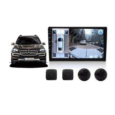 Caméra de tableau de bord DVR de voiture intelligente avec vision nocturne et capteur G – Kit de caméra 360 avec moniteur 10 pouces