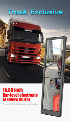 Truck Mirror with 15.88 Inch Screen HD Quality and Blind Spot Monitoring System for Trucks