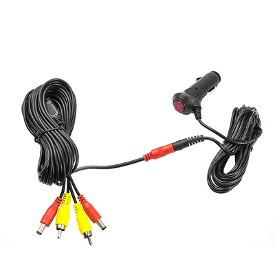 un ODM plus léger d'accessoires de caméra de voiture du cable électrique de cigarette de 3m DC12V
