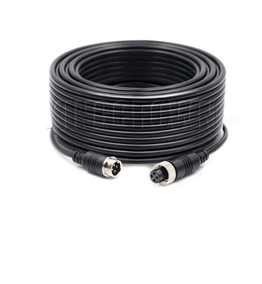 Cable d'extension de l'aviation 1m 3m 5m 10m mâle femelle optionnel 4 broches connecteur de cuivre PVC pour camions