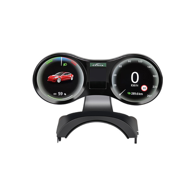Écran d'affichage à cristaux liquides du tableau de bord OBD2 HUD Multi Gauge Display de SUV Tesla Digital