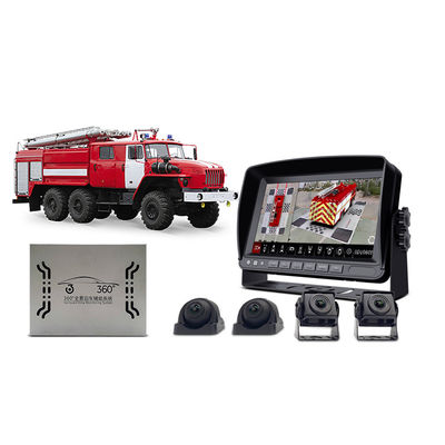 Système de caméra de secours 360 pour camion de pompiers, boîtier étanche à Vision nocturne AHD 1080P pour les opérations de sauvetage