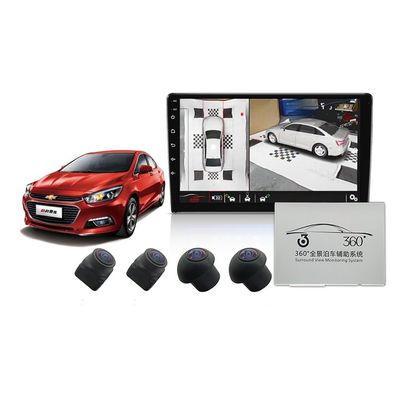 Système de caméra de voiture AHD 1080P 360° pour les installateurs automobiles avec une couverture complète pour le stationnement et le recul