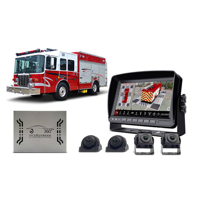 Caméra de secours 4CH HD 1080P de camion commercial de système de sécurité de caméra de la voiture IP67