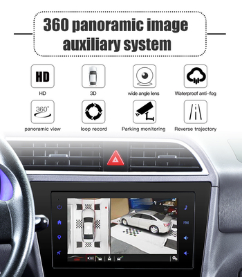 Systèmes automatiques 12VDC de vision nocturne de véhicule de caméra de voiture de vue d'oiseau d'ODM