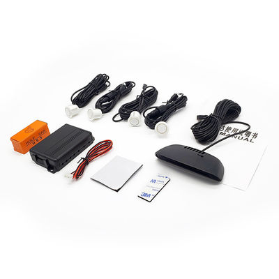 Car Parktronic LED Parking Sensor 4 Sensors Reverse Backup Parking Radar Monitor Detector System
