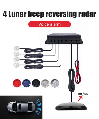 4 capteurs radar de stationnement automatique, système de moniteur de recul avec affichage LED marche/arrêt pour Honda Civic