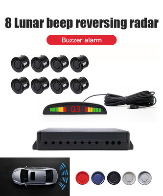 12V Car Parking Sensor Reversing Radar Kit Warning Sound Indicator Probe System Rear Reverse Car Sensor