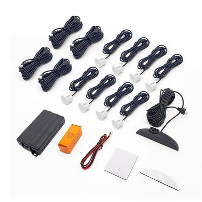 Capteur de stationnement LED Parktronic automatique de voiture avec 8 capteurs, système de radar de stationnement détecteur de buzzer de recul pour BMW Série 3
