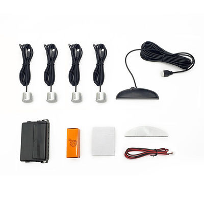 Système de radar de recul pour camion avec 4 sondes, détection d'obstacles et capteurs de stationnement