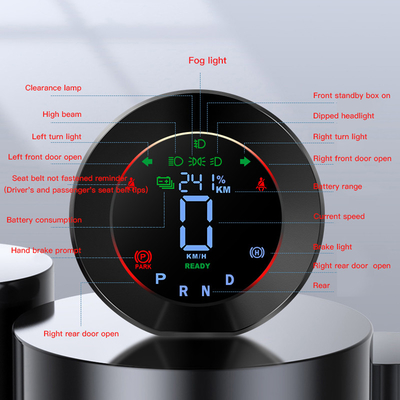 Volant fait sur commande du groupe 1280*480 d'instrument du model de Digital 3 HUD Screen RoHS