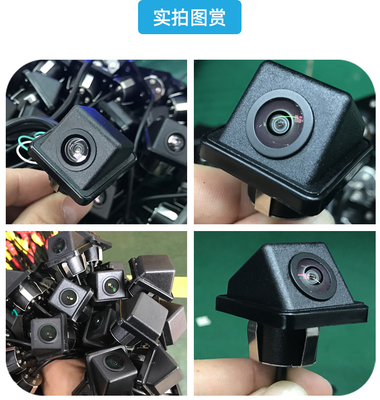 Caméra de recul de vue arrière d'alimentation d'énergie de DC12V de tête de lotus de RAC pour la voiture