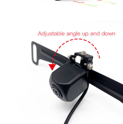 Caméra de recul pour rétroviseur 1080P avec grand angle de 170°, objectif fisheye, vision nocturne et conception étanche, 12V DC