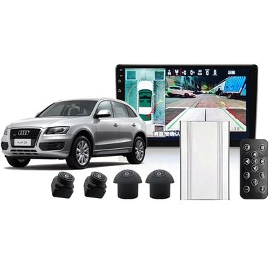 3D Panorama Bird View Camera with 1080P Full HD 170° Wide Angle Lens and Night Vision for Blind Spot Monitoring