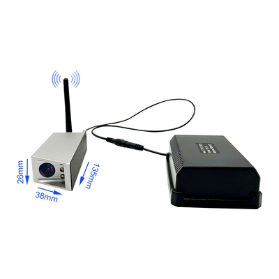7 pouces Noir 9-24V Caméra de vision nocturne grand angle avec alimentation par batterie DC 12V Pour chariot élévateur