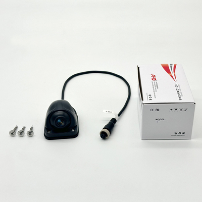 Kit de caméra de sauvegarde de camion métallique câblé avec 1080P HD Triple Quad Split Screen Monitor et ligne de vue arrière