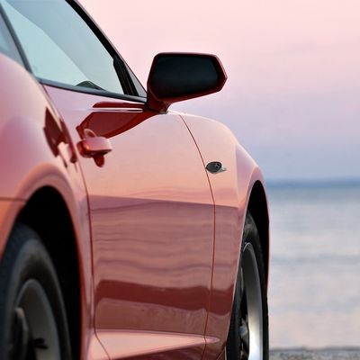 Caméra de voiture en forme d'aileron de requin avec moniteur 7 pouces, double objectif et HD 1080P pour une vue de stationnement claire