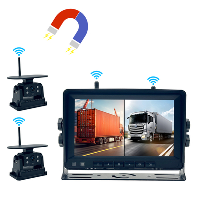 Caméra de tableau de bord de voiture WIFI imperméable à l'eau 1080P pour camions RV Android