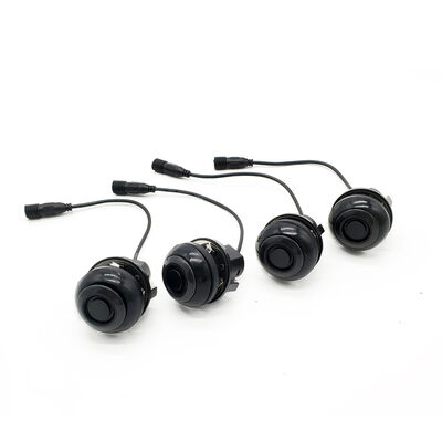 Système de caméra de recul avec 4 capteurs radar, kit de capteurs de stationnement avec alarme buzzer pour une marche arrière de voiture sûre, accessoire de sécurité automobile, vision nocturne HD