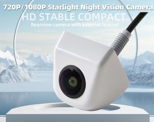 Mini caméra rétroviseur universelle pour voitures avec vision nocturne IR et montage stable