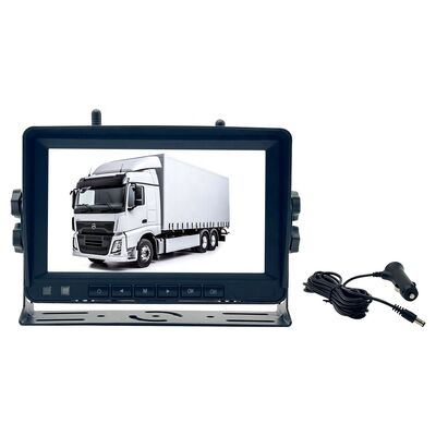Wireless Display and Camera Kit for Truck Reversing with Dual Views and Safe Parking
