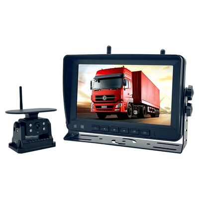 Caméra de tableau de bord de voiture wifi imperméable à l'eau 1080P pour camions RV, compatible Android, vision nocturne, détection de mouvement