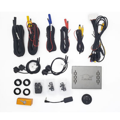 Système de caméra panoramique de véhicule à 360° avec affichage en temps réel et fonctionnalités de sécurité améliorées