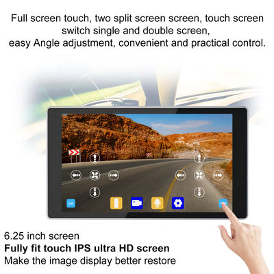 Caméra aileron de requin AHD 1080P haute résolution avec détection d'angle mort IA et moniteur LCD 5 pouces