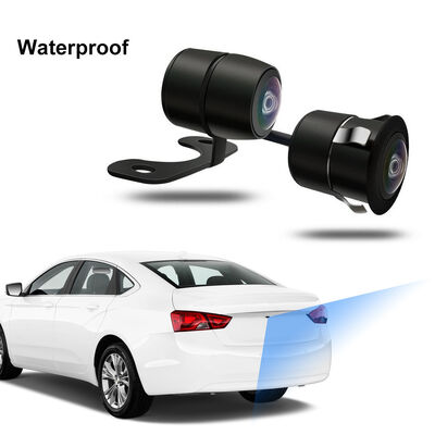 AHD 1080P Mini Rear View Backup Camera with Universal Drill Mount Bracket IP68 Waterproof for Car SUV Van