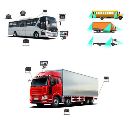 Kit de caméra MDVR de camion avec affichage multi-vue et suivi GPS pour le contrôle de flotte