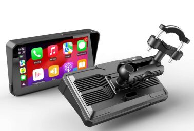 Enregistreur de moto sans fil Carplay/Androidauto, téléphone portable, écran de véhicule, navigation par projection