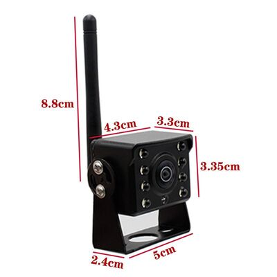 4G WiFi Wireless Vehicle IP Network Camera 1080P 2MP 5MP IR Night Vision Rear View Reverse Security Mirror Camera