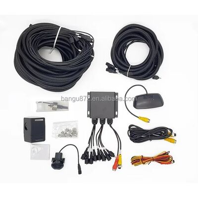 4 Sensor LED Parking Radar System with Waterproof Design for Trucks and Cars
