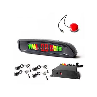 Universal Waterproof Parking Sensor System, Real-Time Detection with Audio Alert, Reversing Kit for Commercial Vehicles, OEM ODM Available