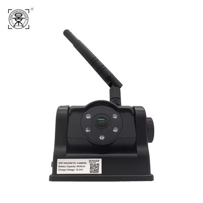 Caméra de sauvegarde Wi-Fi sans fil avec une résolution HD 720P à grand angle réglable à 140 ° et imperméable à l'eau et à la poussière IP67 pour camions et camping-cars