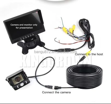 Câble de connecteur d'aviation à 4 broches avec noyau en cuivre pur, étanche IP67 et conception Flexible en spirale pour caméras de véhicules