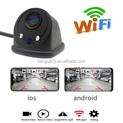 Caméra de tableau de bord de recul WIFI sans fil USB Mini automatique angle mort gauche et droite Wifi caméra latérale de voiture pour Toyota Corolla