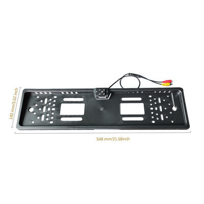 Universal European License Plate Frame Car Rearview Backup Camera License Plate Mount Reversing Camera System