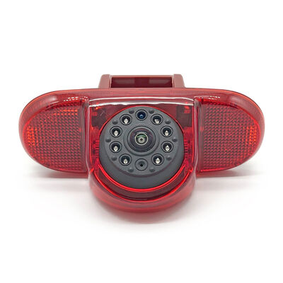Caméra de recul avec feu stop, angle de vision large de 170°, vision nocturne LED infrarouge IR et étanchéité IP68
